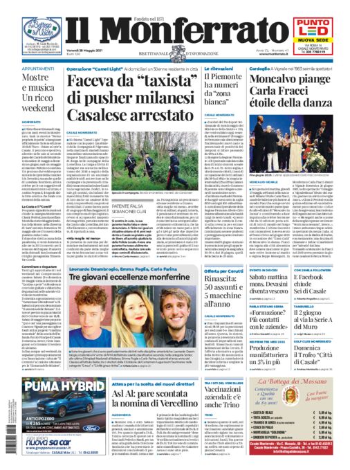 Il Monferrato - Edizione 41 del 28/05/2021